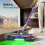 Cordless Handheld and Stick Vacuum Cleaner, 85000Pa Cordless Vacuum, 70-min Runtime, 2.6L, Quiet