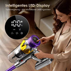 Cordless Handheld and Stick Vacuum Cleaner, 85000Pa Cordless Vacuum, 70-min Runtime, 2.6L, Quiet