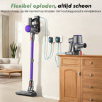 Akku-Hand-und Stielstaubsauger Akku staubsauger 55000Pa/50Min, Staubsauger Kabellos HEPA*4
