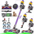 Cordless Handheld and Stick Vacuum Cleaner, 85000Pa Cordless Vacuum, 70-min Runtime, 2.6L, Quiet