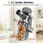 Akku-Hand-und Stielstaubsauger Akku Staubsauger,Staubsauger Kabellos 50kPa/60Min,GreenEye-Technologie